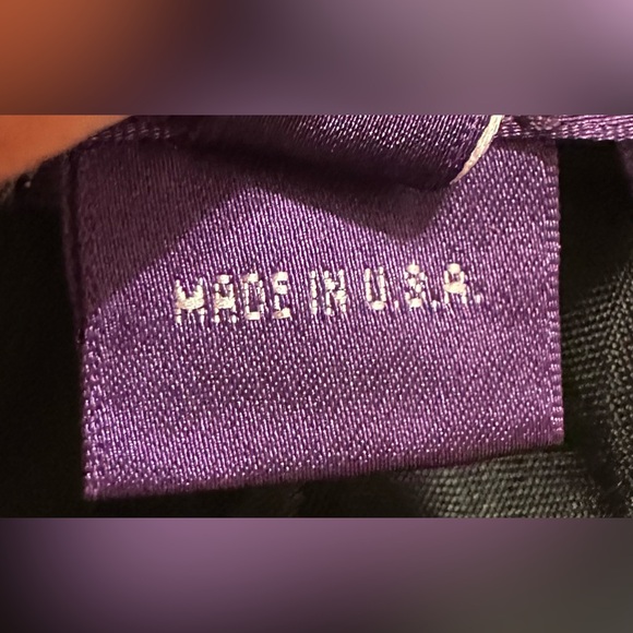 Ralph Lauren Collection black formal long gown open back floor length sleeveless - Picture 14 of 15